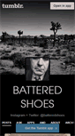 Mobile Screenshot of batteredshoes.com